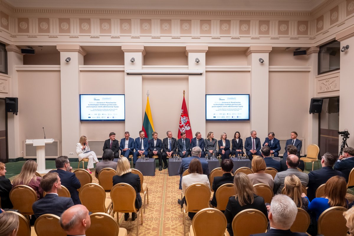 MIT_CIS's tweet image. Introducing the MISTI-Lithuania Program: a cross-disciplinary partnership that fosters the exchange of artistic intelligence, cultural innovation, and highlights the humanities as agents of technological transformation.
Learn more about MISTI Lithuania's mission and future:…