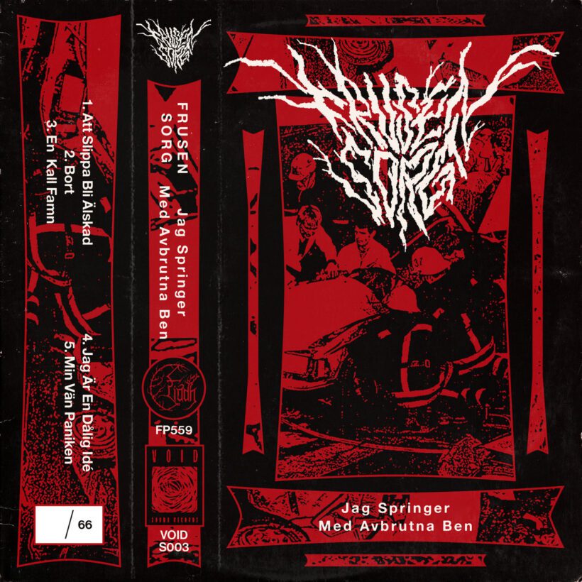 dbmagazine's tweet image. Swedish duo Frusen Sorg rip through eight minutes of blackened crust punk on their new EP. decibelmagazine.com/2025/07/21/ful…