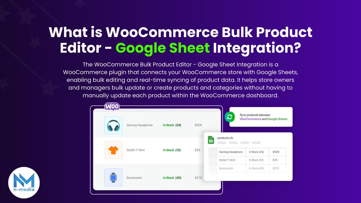 nmedia82's tweet image. Tired of tracking #WooCommerceinventory the hard way?
Now you can manage everything from Google Sheets ✅ Real-time sync ✅ Bulk stock edits ✅ No backend access needed
najeebmedia.com/wordpress-plug…
#GoogleSheetsSync #InventoryTools #StockManagement #NMediaPlugins #EcommerceAutomation