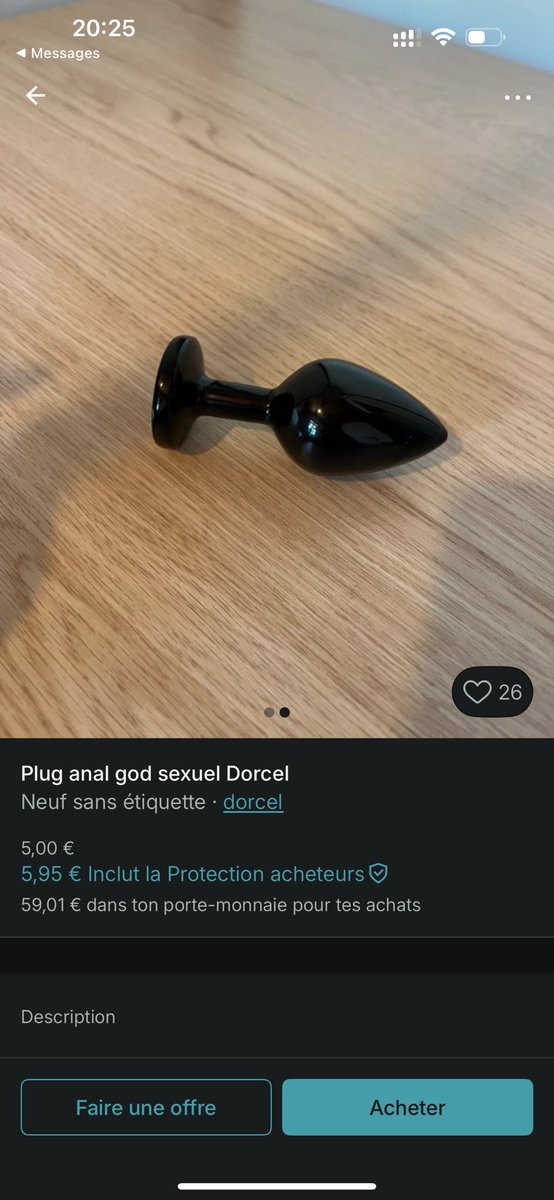 Nan franchement Vinted des fois jsp