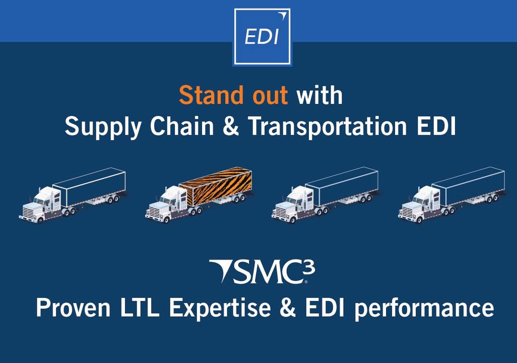 SMC3_Inc's tweet image. If EDI is part of your LTL carrier connectivity solution, leverage SMC³'s expertise in EDI development, where you can concentrate more on your business operations!
smc3.info/EDI
#LTL #EDI #LogisticsTech #SupplyChainSolutions