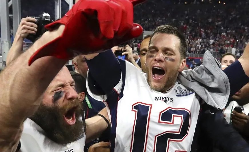 nuthousenation's tweet image. day 181 of me posting pictures of @TomBrady and @Edelman11 until he joins us on @gameswithnames