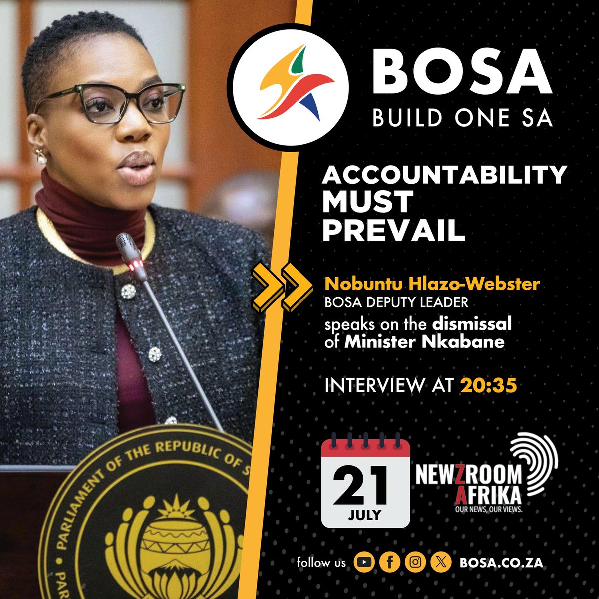 NobuntuSA's tweet image. On the dismissal of Nkabane