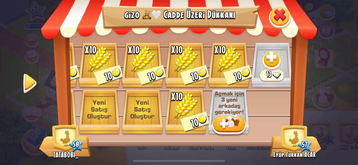 Arkadaşlar selam burdaki alanı açmadım yardımcı olur musunuz ? Ekler misiniz ID den kullanıcı adım #LVRJVGJL2