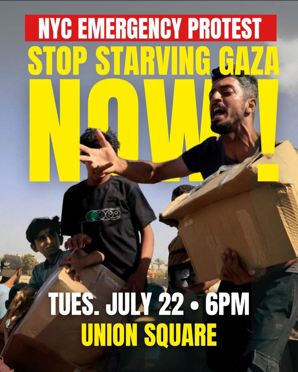 MerruX's tweet photo. Protests against famine and starvation of gaza by israeli nazis tomorrow at 6. https://t.co/XYs5sMCTLQ