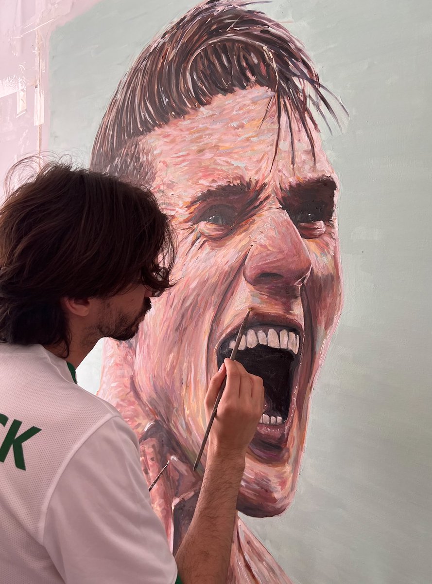 My Gyokeres Artwork #Gyokeres #painting