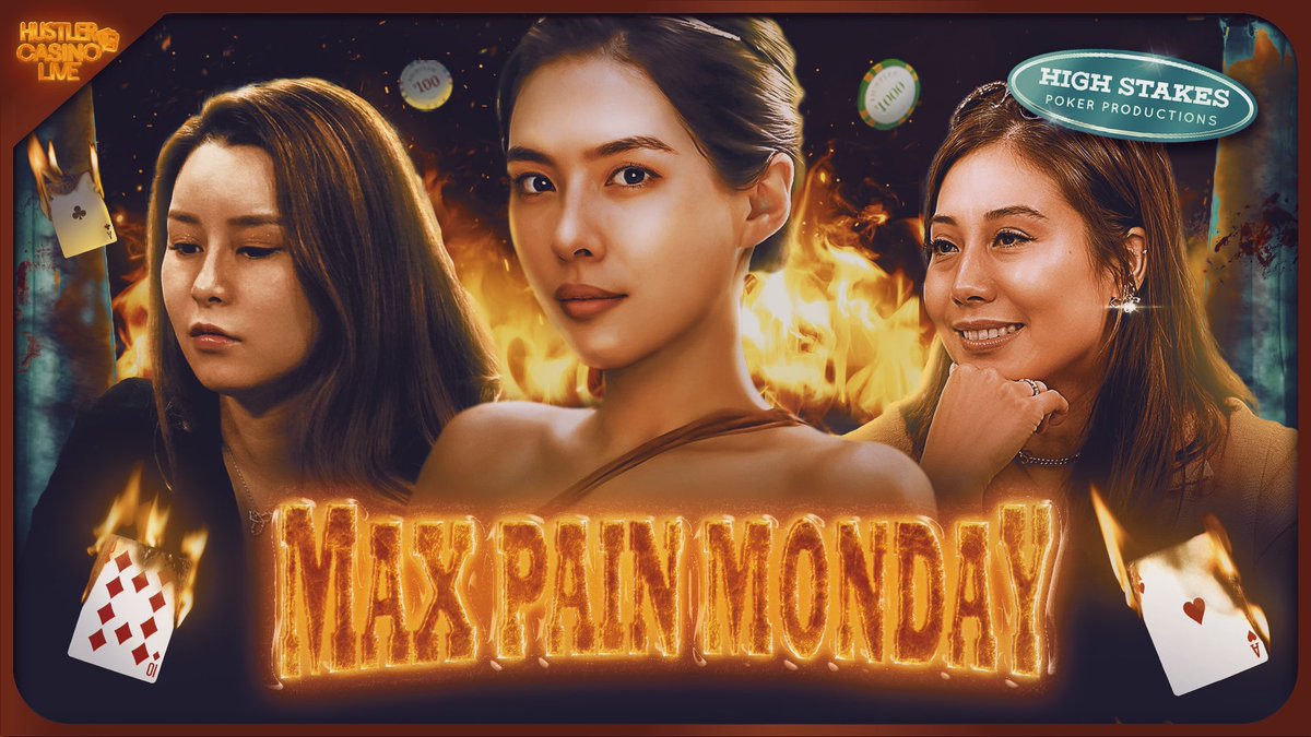 HCLPokerShow's tweet image. TONIGHT!! MAX PAIN MONDAY!!
@AllInBritney
@sashimipoker
Wei
Sasababi
Armenian Mike
Fadi
@richasianbro
Cindy
Patrick
Commentary by @DGAFPokerPlayer
Watch it here: youtube.com/live/5E5k1Xd55…