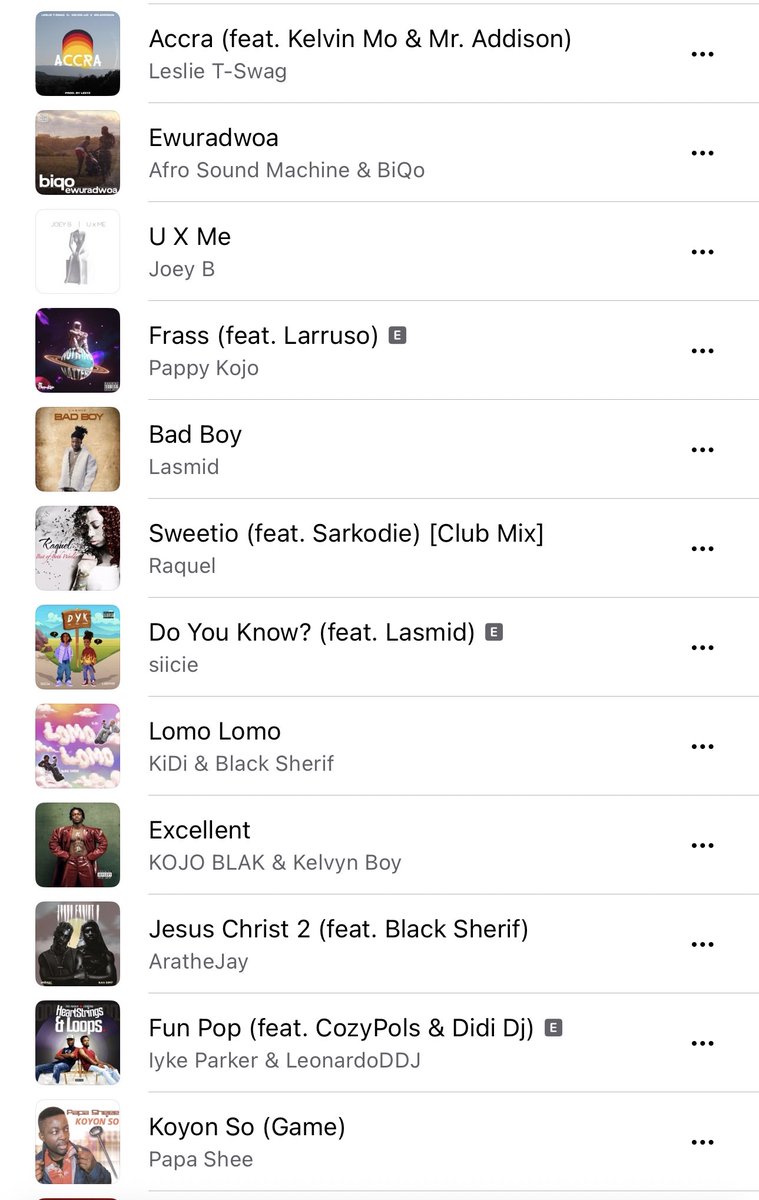leonardoddj_'s tweet image. Sunset Playlist with songs from @Tibu_Jnr @moliymusic @KWESIARTHUR_ @official_aviti @amaarae @Darkuaaaa @hermansuede @KelvinmO_
@KwakuBs @cozypols @EssTheeLegend
@TLe_233 @joojoaddison @RIEOSEI @Whoismoffy
@iykeparker @certified_paq @iamjubed_ @99PHACES @theanabelrose…