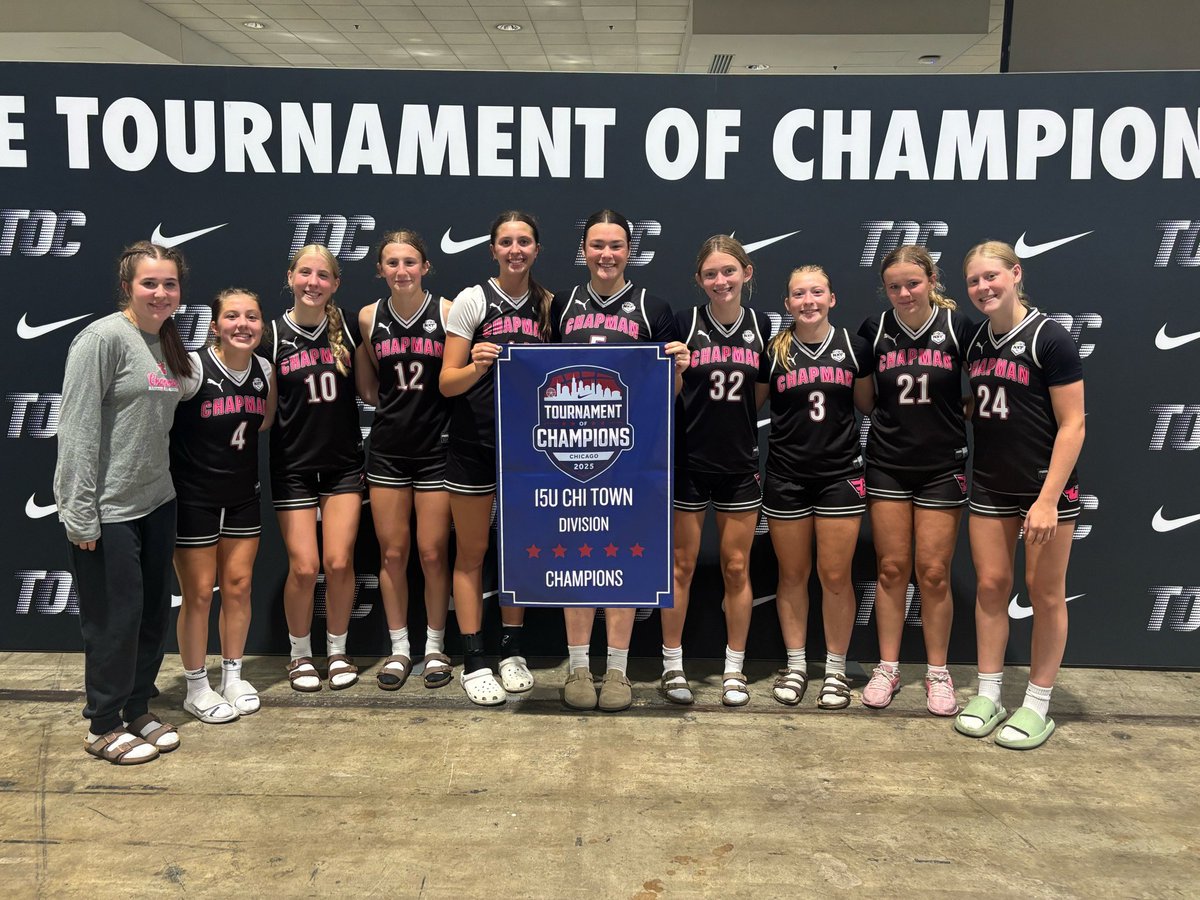 ChapmanGirls2026_27_28 (@2025chapmangbb) on Twitter photo <a href="/Chapman_GBB/">Chapman Girls Basketball</a> U15 Stuve completes the weekend a perfect 6-0 winning their championship game 70-53 against Let It Rain!
This is 18 straight wins for this group! Keep it rolling heading to Orlando next weekend! <a href="/Chapman_GBB/">Chapman Girls Basketball</a> U15 Stuve completes the weekend a perfect 6-0 winning their championship game 70-53 against Let It Rain!
This is 18 straight wins for this group! Keep it rolling heading to Orlando next weekend!