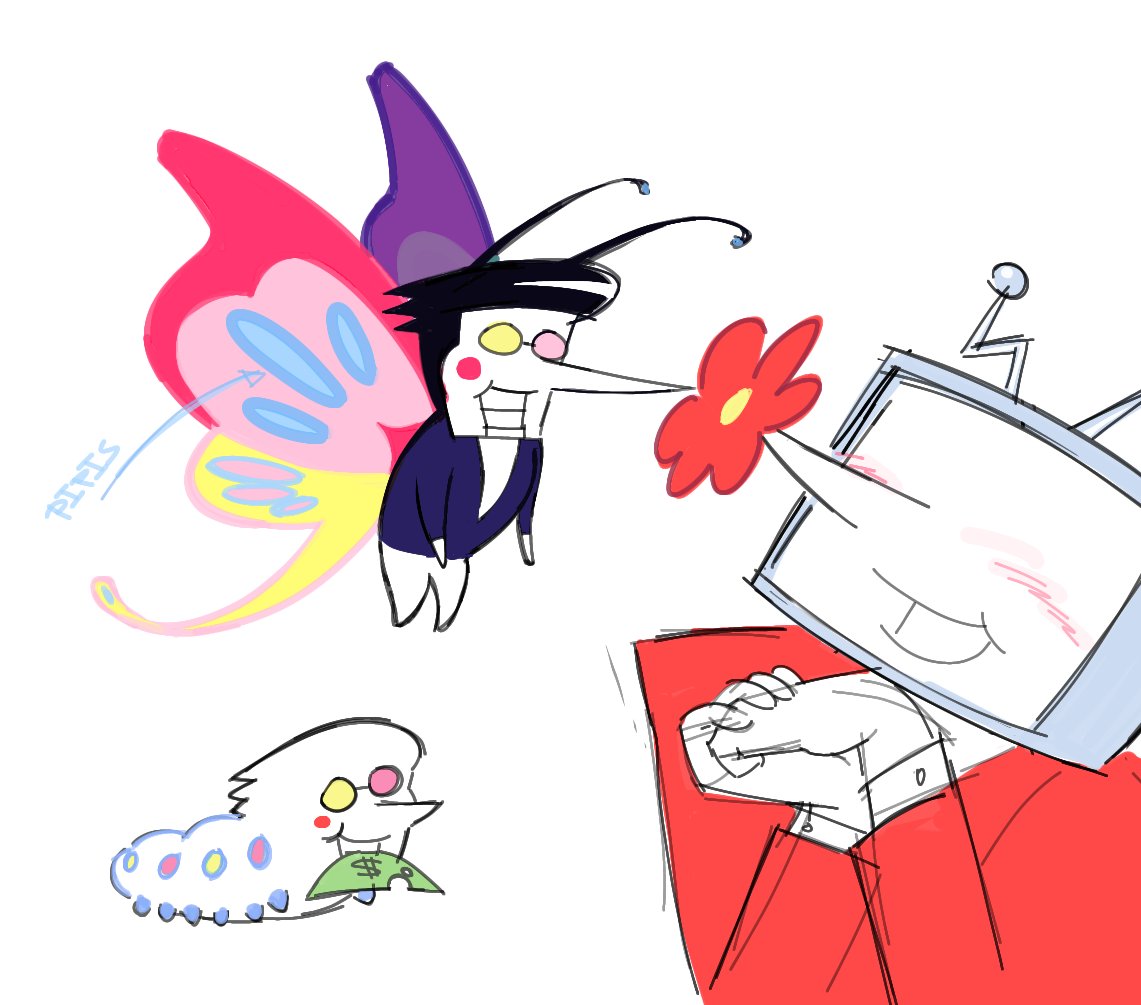 NastyAnjill's tweet image. No more ugly mosquito #spamton let him be a beautiful butterfly
#spamtenna #deltarune
