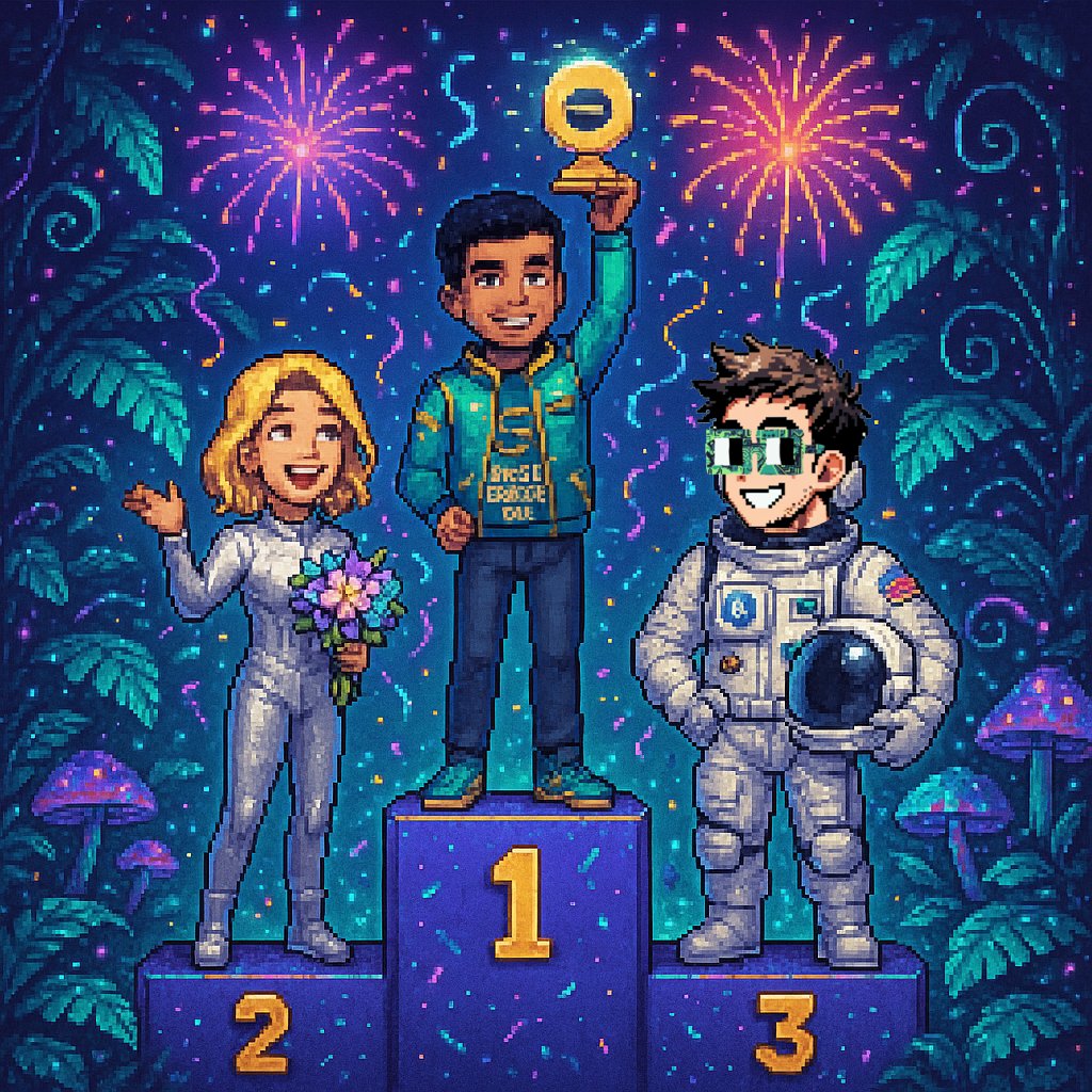 willyogo's tweet image. Congrats to @thenounspace for winning 3rd place and $20k in the global @base Batches Hackathon
🟦🏆
The only feeling better than having your hard work recognized is having it rewarded. Pumped to re-invest these funds and continue building for y'all 🚀
h/t @noicedotso for #1