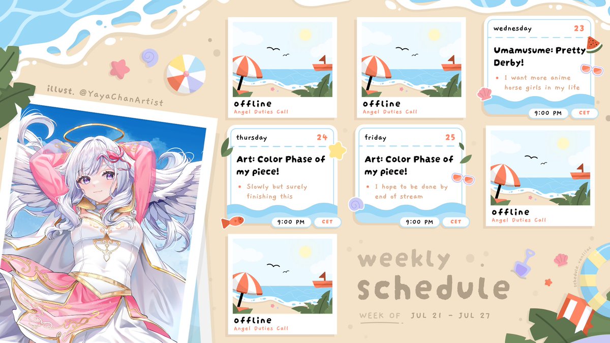 *⋆꒰ঌ┈┈┈┈┈┈┈┈┈┈໒꒱⋆*       
.˳⁺⁎˚ ꒰ఎ New Schedule ໒꒱ ˚⁎⁺˳ .       
9PM CET 3PM EST!                  

Long time no schedule ପ(´‘▽‘｀)ଓ♡⃛
*⋆꒰ঌ┈┈┈┈┈┈┈┈┈┈໒꒱⋆*