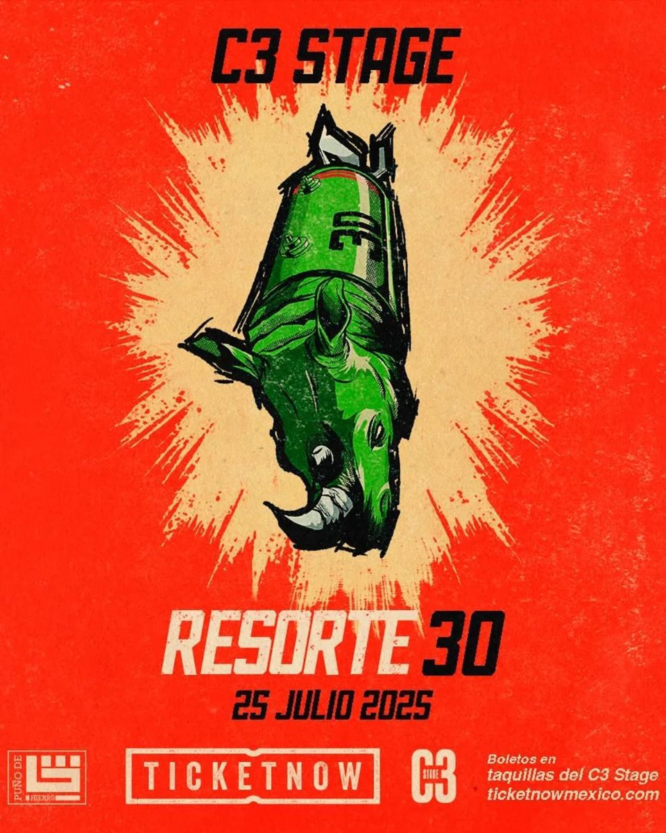 SinDocumentosMX's tweet image. La aplanadora mexicana de nü metal, @Resorte_Oficial, celebrará 30 años de trayectoria en Guadalajara este viernes. 

Detalles:
buff.ly/gHsjli1