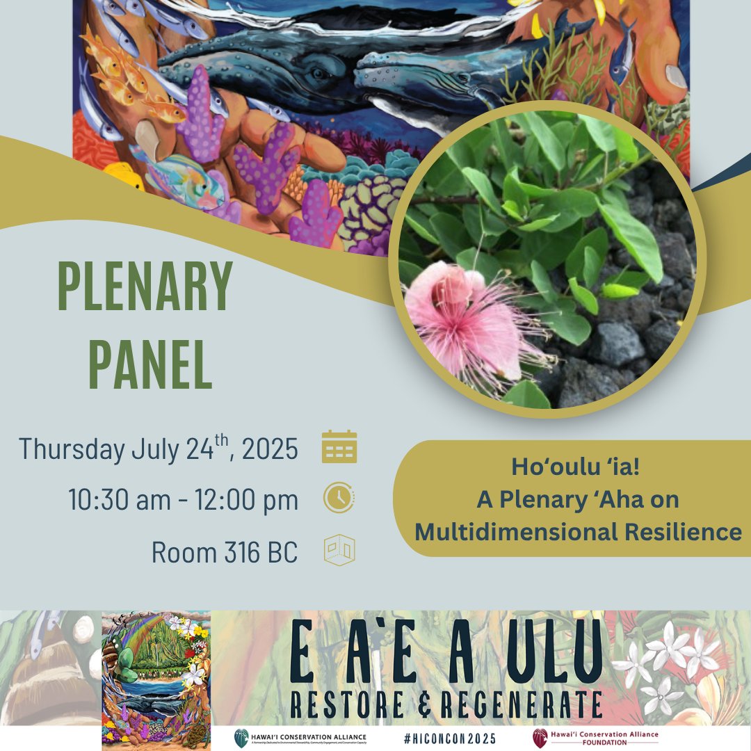 Hawai'i Conservation Alliance & Foundation tweet media