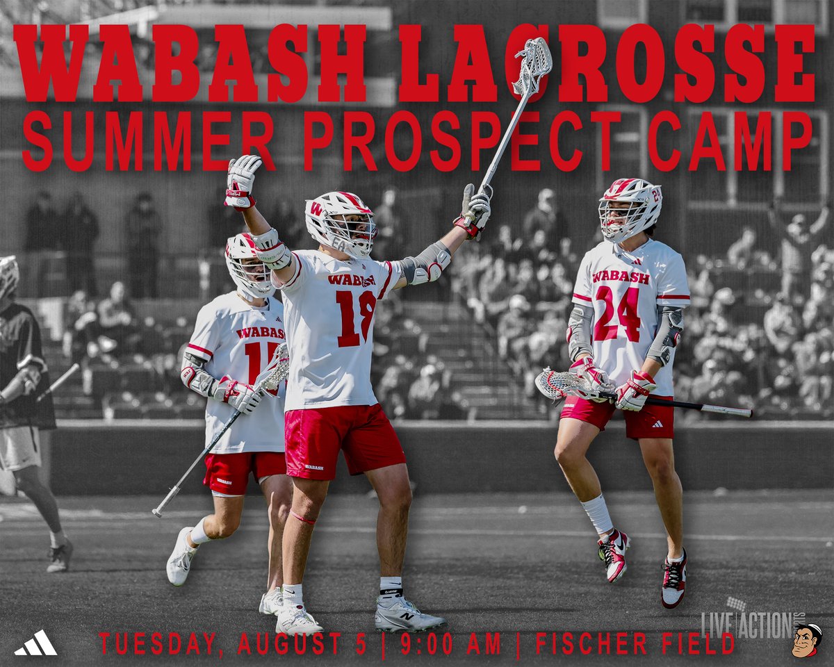 Closing in on our summer prospect camp ‼️

We're 15 days out - don't miss out on this opportunity to compete in front of our staff, get better, and have a great visit + tour here at Wabash College.

Register now at the link in our bio!

#WAF | #TheRightWay | #TheBrotherhood