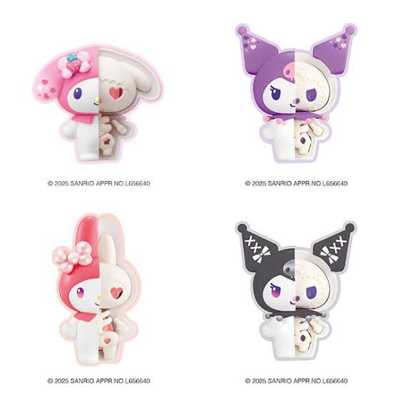 violet_apricot's tweet image. サンリオの解体パズルに出会ってしまって集めようか悩み中…🐰💀
ドクロが覗いてるの可愛いすぎない💀💜
1個買ったら集めたくなっちゃうだろうな…マジで悩んでる。
どの子が一番欲しいかというと、プリンくんと、クロミちゃんと、シナモン?キティちゃんはマストだよね…
空から降ってこないかな🥹