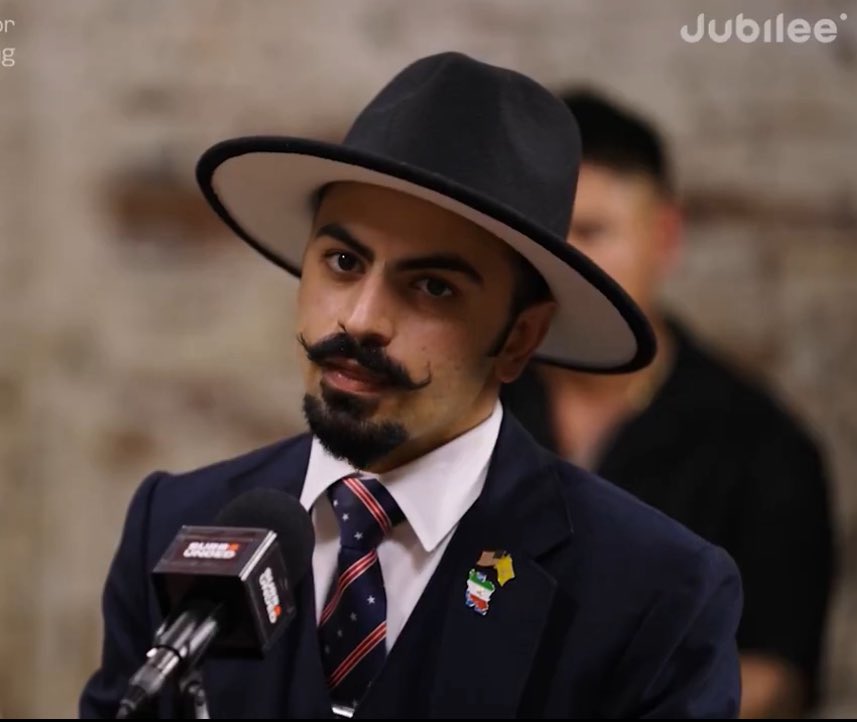 CrankyFed's tweet image. I'm pretty sure this guy pulls a gun on you in an RDR2 side mission
