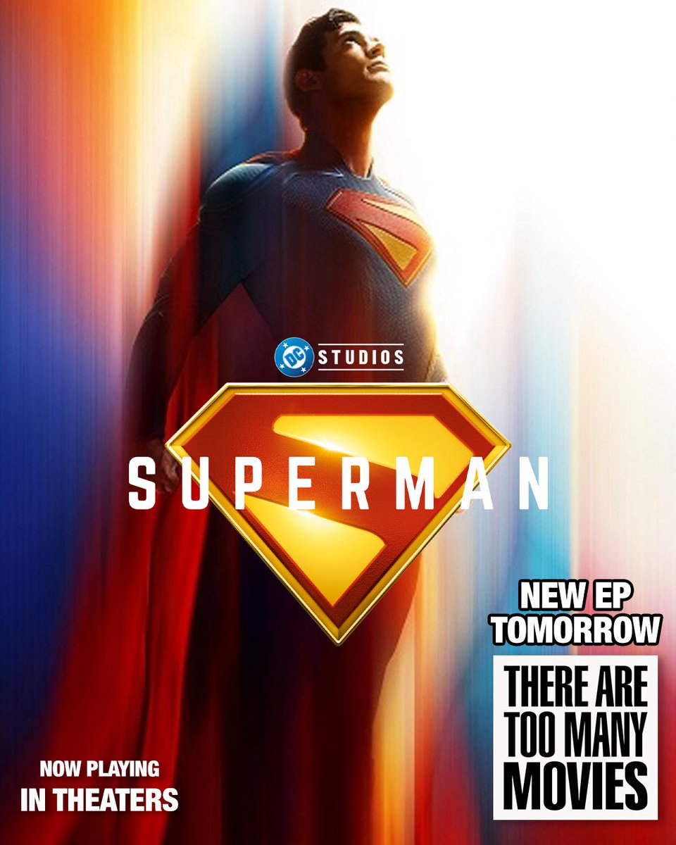 TATMMPod's tweet image. Tomorrow we talk about the super strong nice guy, Superman! Tune in wherever you get your podcasts.