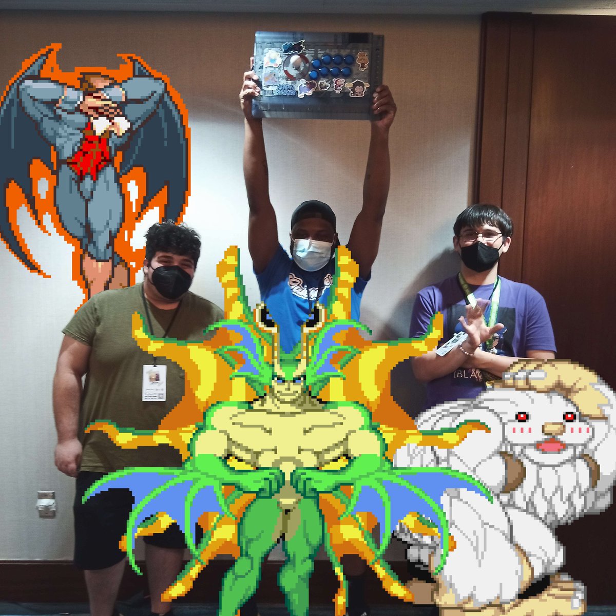 Congratulations to our <a href="/BostonBlueBeat/">BostonBlueBeat</a> #bepisode Vampire Savior side game top 3:

1. Miller2B (Fish)
2. totsugeki memorial (Sasquatch)
3. <a href="/aczinor623/">Acz</a> (Demitri)

Thanks for playing!
