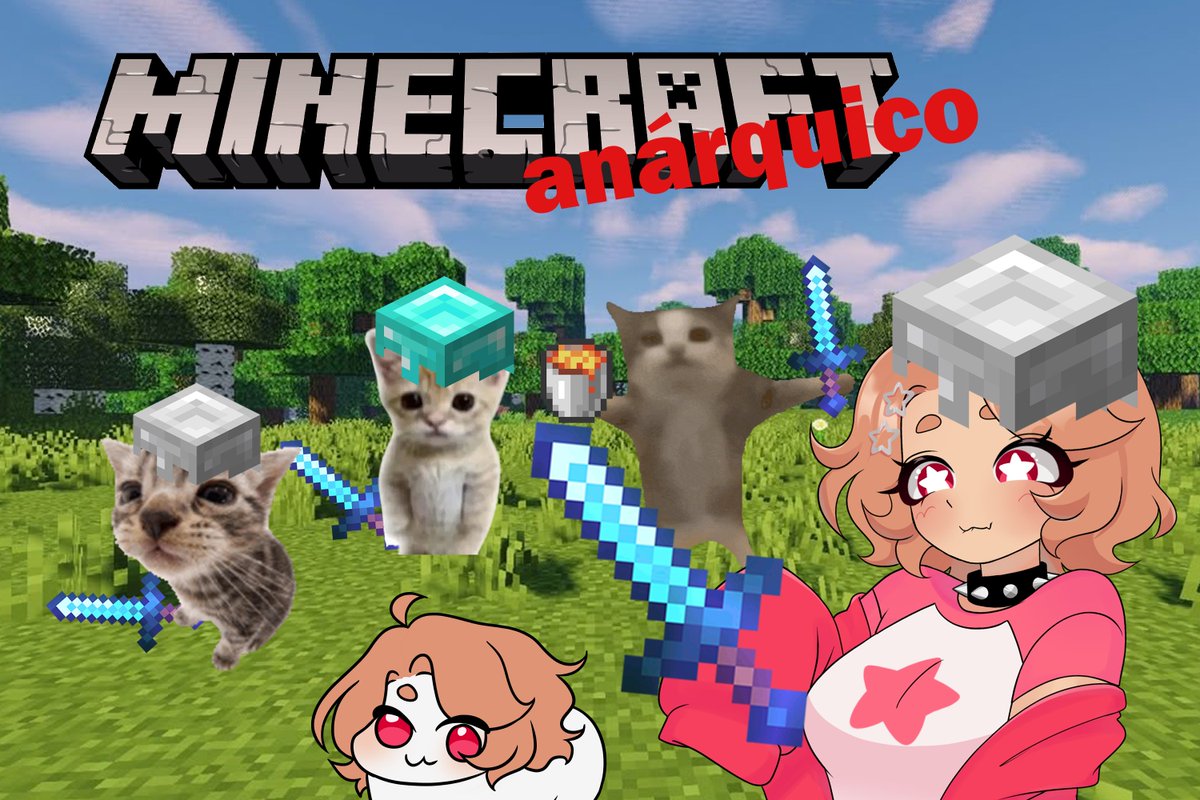 NuggetVT's tweet image. Gente hoy vamos a jugar Minecraft en un server sin REGLAS, todos están bienvenidos. volvamonos loco
Empezamos en 30 minutos en twitch.tv/nuggetmeow


NOS VEMOS AHIIIIIIIIIIIIIIIIIIIIIII