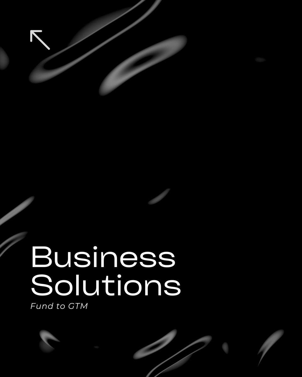 Fund to GTM and everywhere in between, we're here to support you! 

Together we GROW #B2B 🚀

#FinTech #Business #Fund #Web3