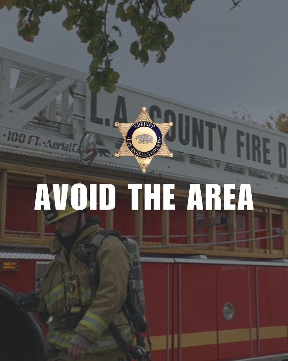 AVOID THE AREA: Fire crews and Sheriff’s deputies are currently in the area of 8900 block of Cynthia Street for a reported gas leak. Some preemptive evacuations in the area have been requested by the fire department. Cynthia Street is closed from San Vicente to Hilldale.