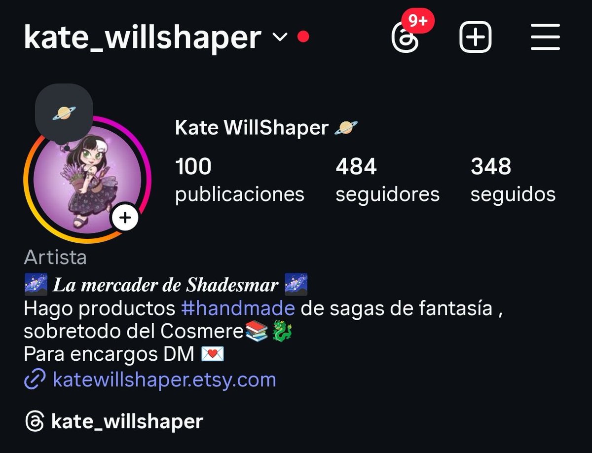 KateWillshaper's tweet image. Voy a empezar a estar más activa en otras redes sociales , ya que es más visual para el arte, si os apetece seguirne dejo en comentarios el link!
También me voy a lanzar a hacer más videos charlando de mis procesos de creación y hablando sobre libros 📚