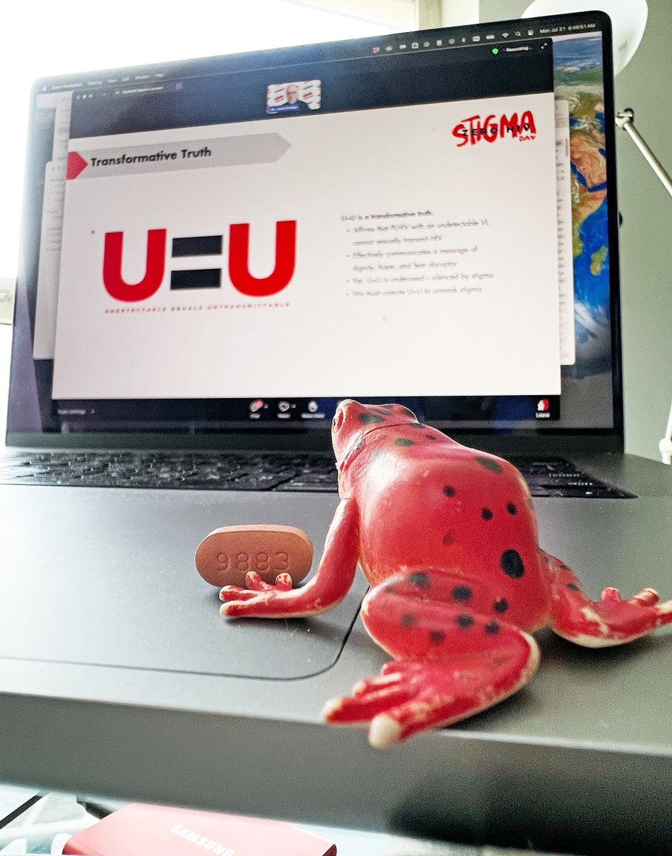 RickGuasco's tweet image. Today—July 21—is #ZeroHIVStigmaDay, so I’m watching the webinar presented by @IAPAC and their partners while I take my #HIV medication. Over 40 years later, stigma is still a driving force behind HIV. Stigma can affect anyone. We each have a part to play in ending HIV stigma.