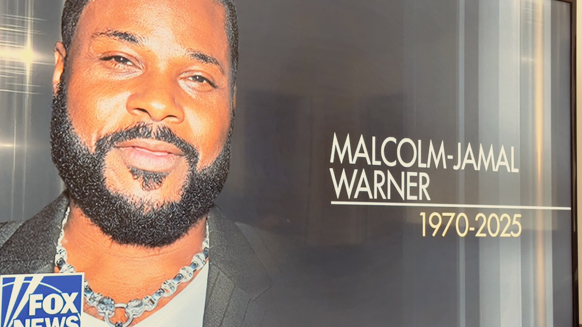 sasmanic's tweet image. Actor Malcolm Jamal warener dead at 54 after drowning in Costa Rica