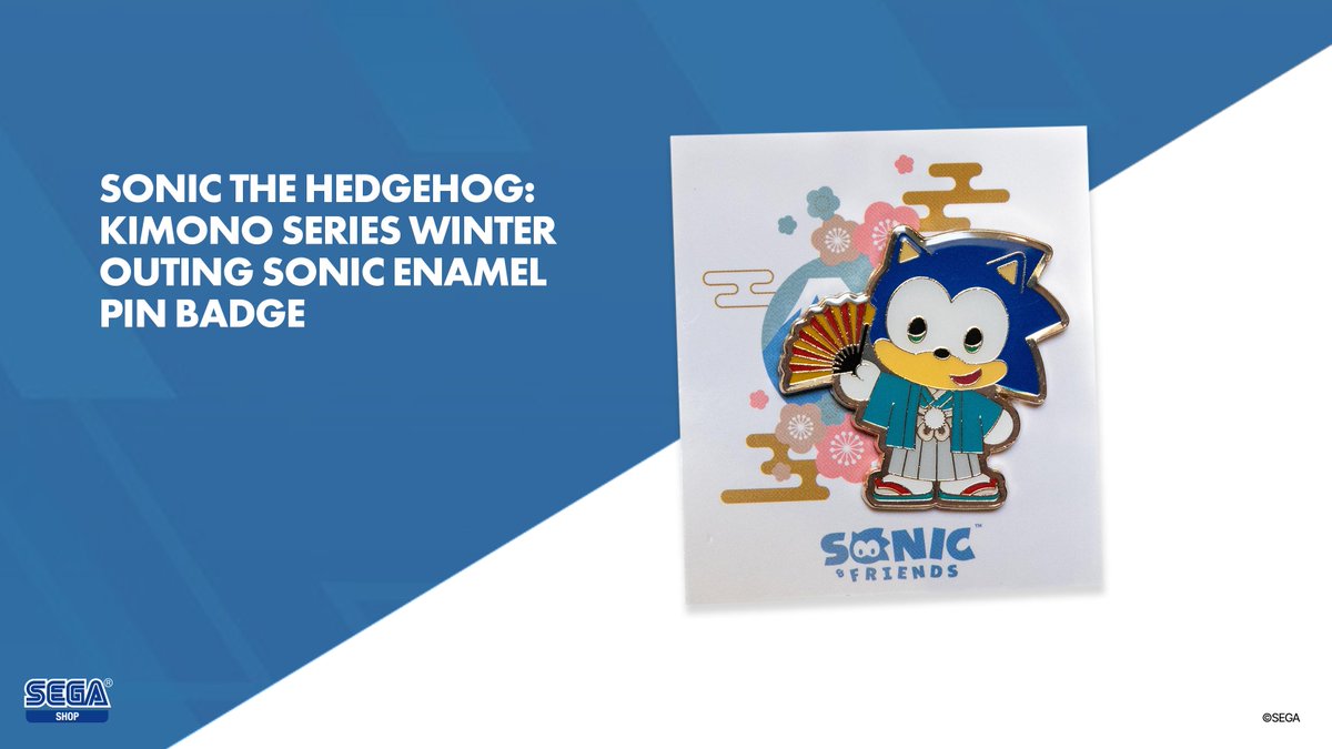 thesegashop's tweet image. Winter Kimono @sonic_hedgehog is dashing to your doorstep, straight from Japan! ❄️
shop.sega.com/products/sonic…