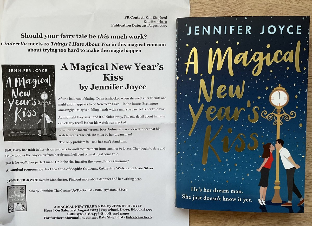Lindahill50Hill's tweet image. Thank you very much Kate of @canelo_co for this smashing looking #AMagicalNewYearsKiss by @Writer_Jenn coming from @HeraBooks 21st August
canelo.co/books/a-magica…