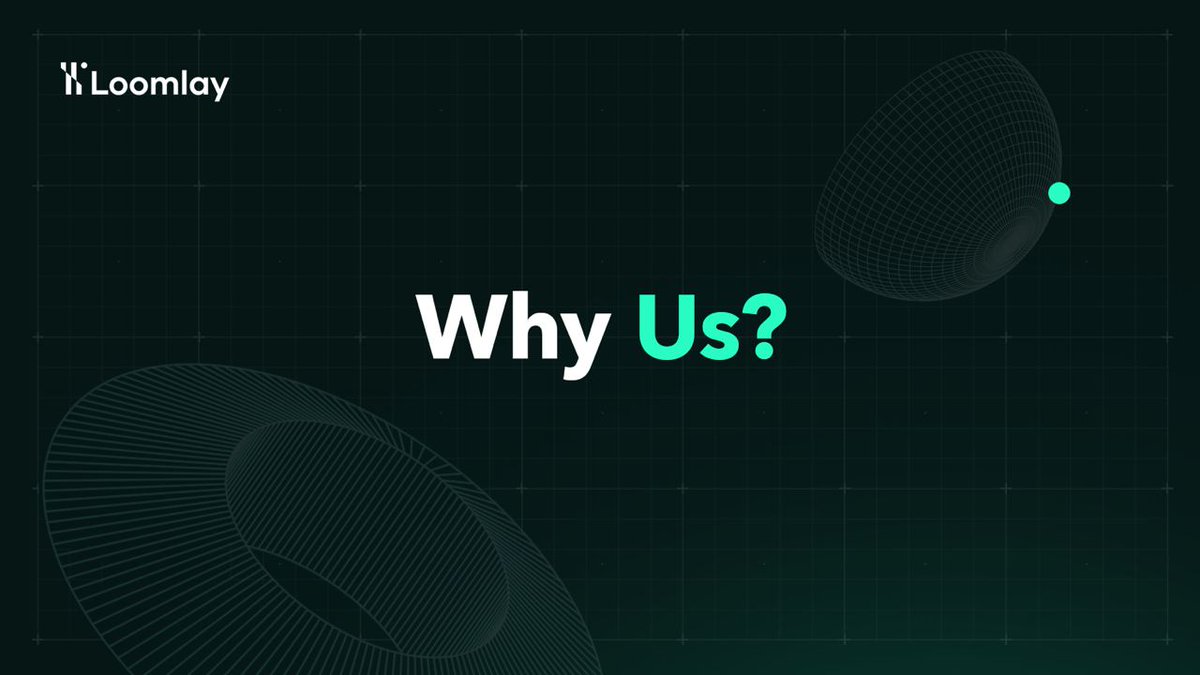 loomlayai's tweet image. Why Us
Loomlay is a marketplace where people who have alpha — and people who want to act on it — finally meet on equal terms.
The idea is simple:
▪️A KOL/Trader builds a trading-clone agent in minutes
▪️His/her followers activate the agent and fund it once
▪️Every trade is…