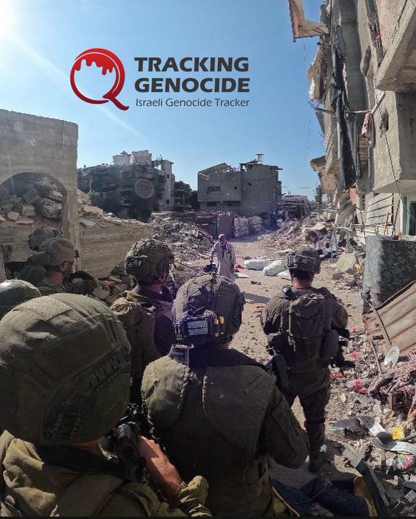 Newly obtained documentation reveals another case of Israeli soldiers using an elderly Palestinian on crutches as a human shield.

Following an alleged K9 shortage, units have resorted to kidnapping civilians and forcing them to lead troops into potentially booby-trapped areas.