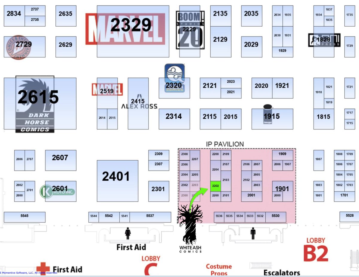 CharlesStickney's tweet image. If you're coming to @Comic_Con, here's your reminder that last year we moved to our NEW HOME in the independent Press Pavilion. Hope to see you at Booth 2202, where we'll have a free gift for any Kickstarter Backer who stops by.