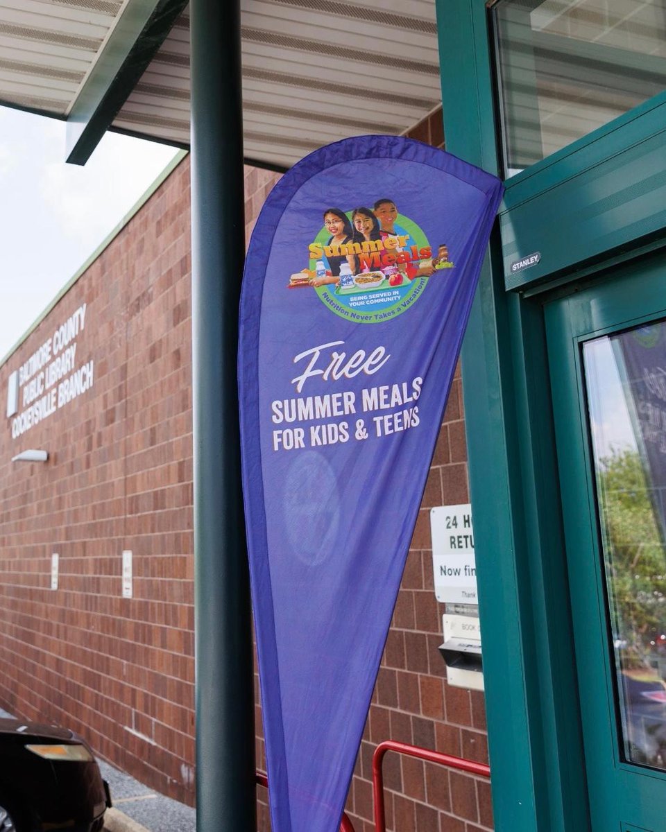 Rep. Johnny Olszewski (@repjohnnyo) on Twitter photo No kid should spend summer hungry.
Thanks to <a href="/BaltCoPS/">Baltimore County Public Schools</a> and <a href="/USDA/">Dept. of Agriculture</a>, a record 16 Baltimore County Public Library branches are serving free meals all summer long.
Proud to join @NoKidHungry, <a href="/bcplinfo/">Baltimore County Public Library</a>, and <a href="/AmericanDairyNE/">American Dairy North East</a> in Cockeysville to celebrate this critical effort. ๐๐ No kid should spend summer hungry.
Thanks to <a href="/BaltCoPS/">Baltimore County Public Schools</a> and <a href="/USDA/">Dept. of Agriculture</a>, a record 16 Baltimore County Public Library branches are serving free meals all summer long.
Proud to join @NoKidHungry, <a href="/bcplinfo/">Baltimore County Public Library</a>, and <a href="/AmericanDairyNE/">American Dairy North East</a> in Cockeysville to celebrate this critical effort. ๐๐