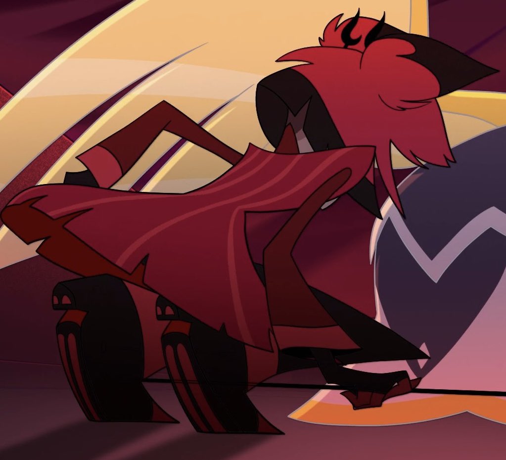 Chase_Drawz's tweet image. Sus alastor screenshots