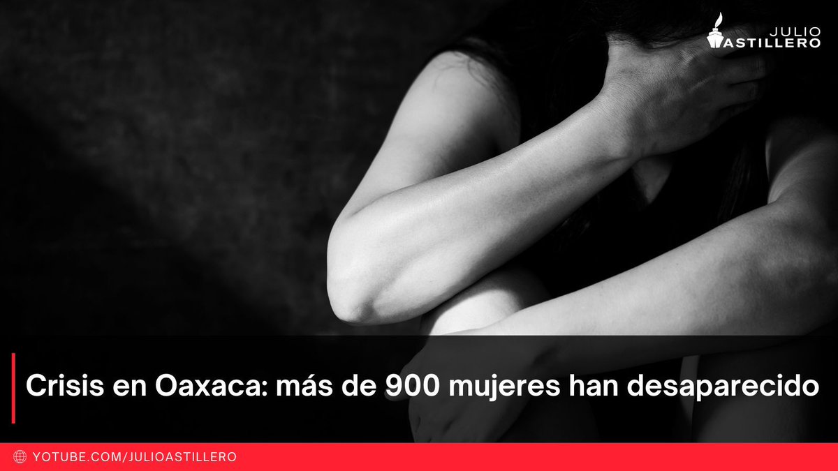 Julio Astillero (@julioastillero) on Twitter photo 🚢Hoy en #AstilleroInforma de 13 a 15 hrs
🔴 Colectivas y asociaciones alertan: en Oaxaca han desaparecido más de 900 mujeres entre 12 y 29 años durante el gobierno de Salomón Jara.
La periodista <a href="/DianaManzo31/">Diana Manzo</a> nos hablará de esta crisis.
buff.ly/OMtbtqj 🚢Hoy en #AstilleroInforma de 13 a 15 hrs
🔴 Colectivas y asociaciones alertan: en Oaxaca han desaparecido más de 900 mujeres entre 12 y 29 años durante el gobierno de Salomón Jara.
La periodista <a href="/DianaManzo31/">Diana Manzo</a> nos hablará de esta crisis.
buff.ly/OMtbtqj