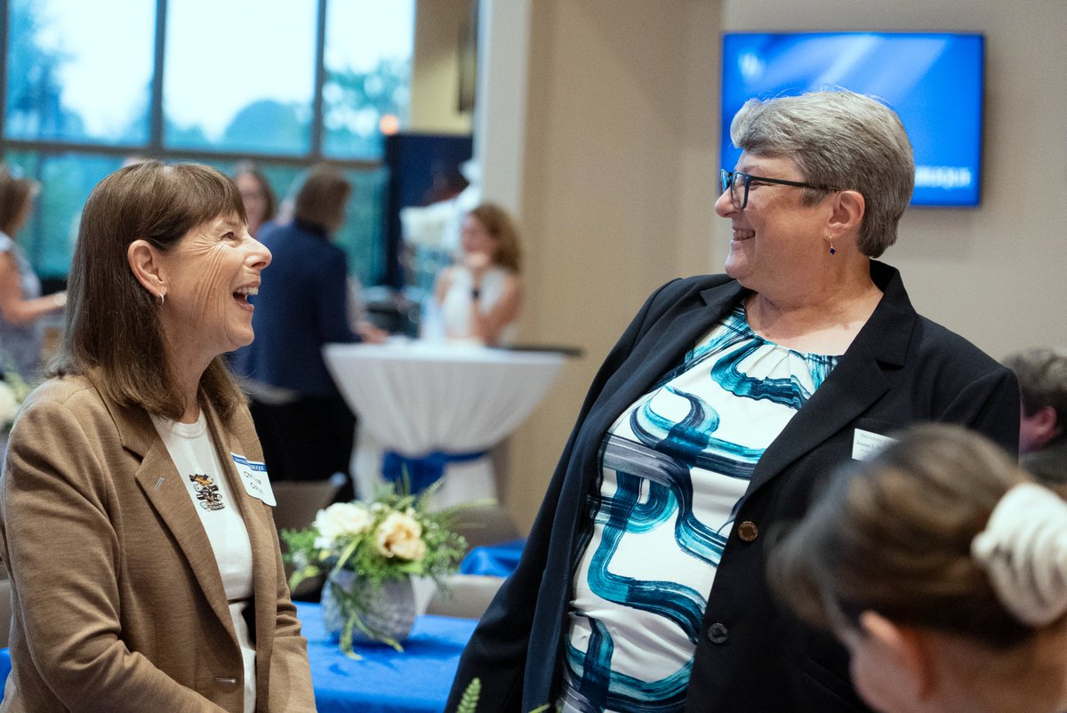 Last week,#UDubuque held a welcome reception for Dr. Jeanne Rupert, founding dean and chief academic officer for the John and Alice Butler College of Osteopathic Medicine(proposed, applicant seeking accreditation). Thank you to those who attended from the UD community and beyond!