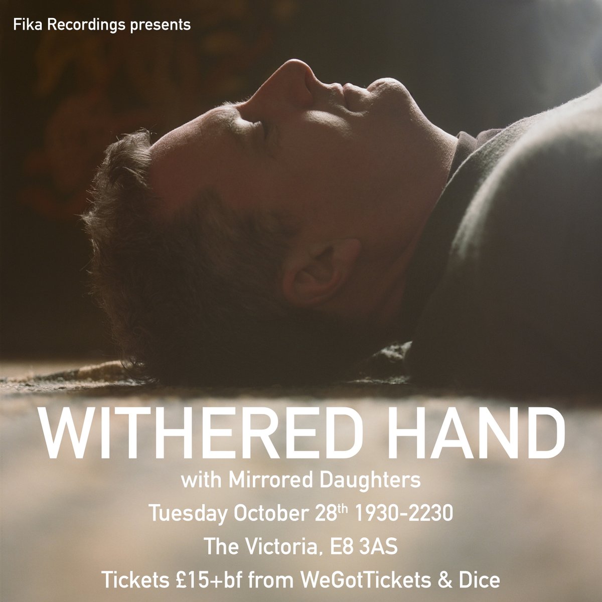 Our next 4 shows, kicking off with Darren Hayman and The Martial Arts this Sunday, last matinee tickets on sale here: ticketweb.uk/event/darren-h…

Then:
Sep 13: Fortitude Valley + adults + Lanny
Oct 9: Allo Darlin' + The Wave Pictures
Oct 28: Withered Hand + Mirrored Daughters