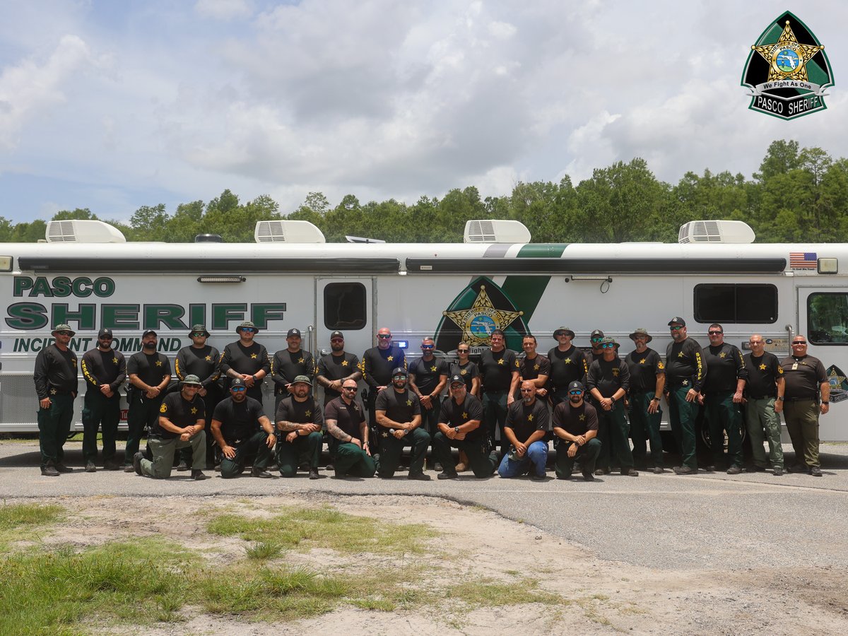 PascoSheriff's tweet image. The Pasco Sheriff's Office wants to assure our citizens that we are ready for hurricane season. Our Deployable Emergency Response Team (DERT) incorporates specially trained individuals with emergency equipment. They respond to emergency situations, including natural disasters,…