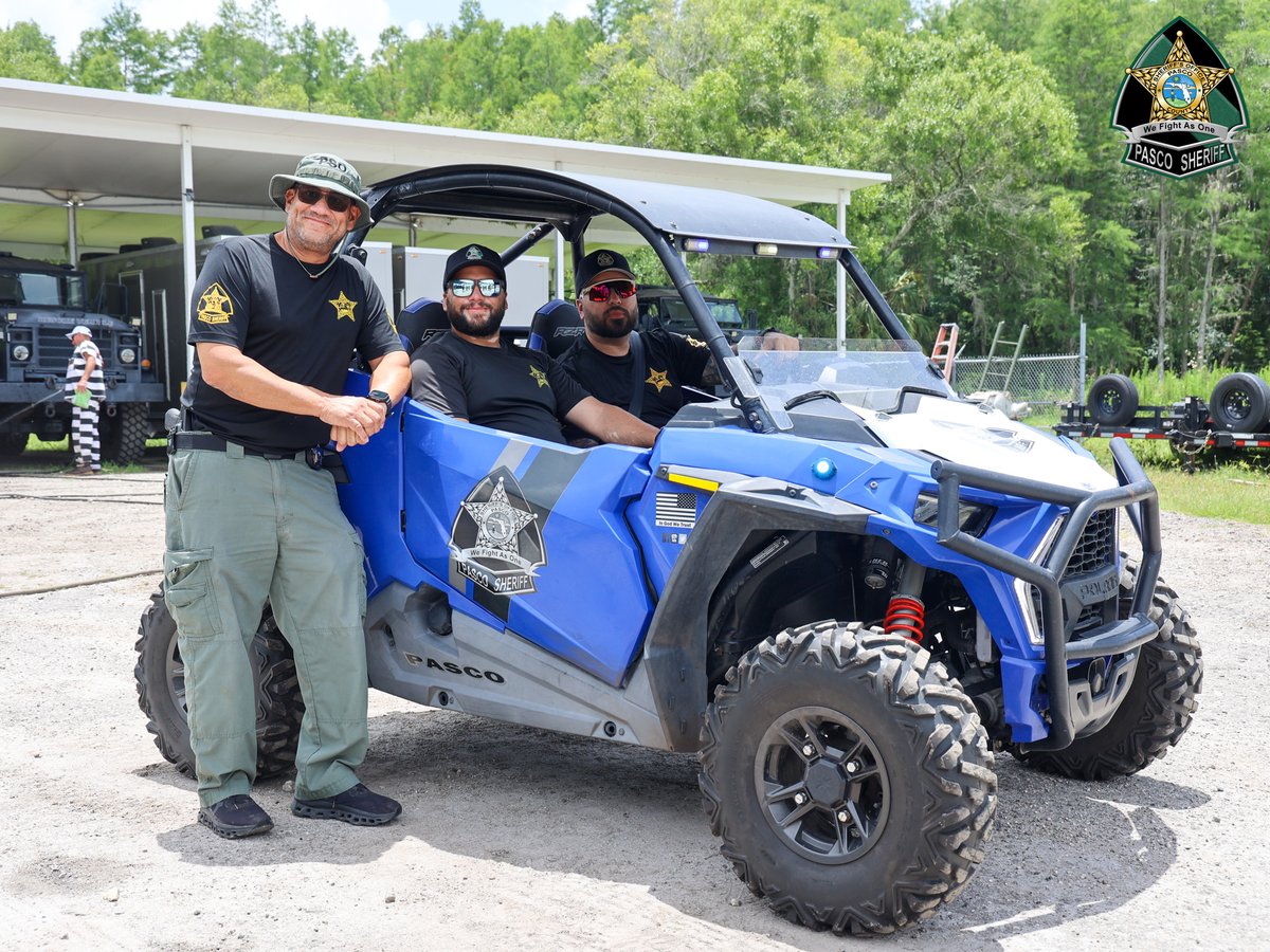 PascoSheriff's tweet image. The Pasco Sheriff's Office wants to assure our citizens that we are ready for hurricane season. Our Deployable Emergency Response Team (DERT) incorporates specially trained individuals with emergency equipment. They respond to emergency situations, including natural disasters,…
