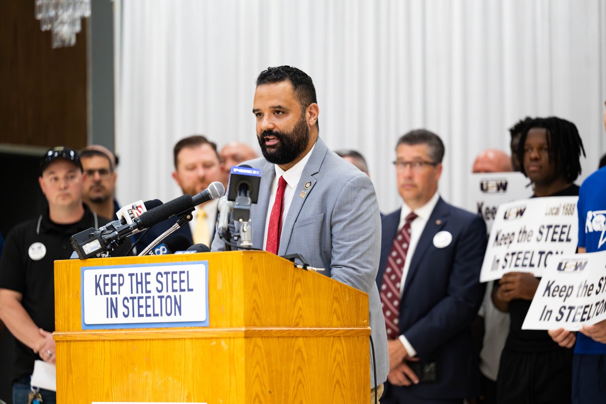 Rep. David Madsen (@repmadsen) on Twitter photo I’m proud to join <a href="/SenPisciottano/">Senator Nick Pisciottano</a> & <a href="/SenatorPattyKim/">Sen. Patty Kim</a>, along with my <a href="/PaHouseDems/">PA House Democrats</a> colleagues Rep. John Inglis & <a href="/RepNateDavidson/">Rep. Nate Davidson</a> in introducing the FORGES program to revitalize PA steel.
We’re forging a stronger future for our communities—because when steel thrives, PA thrives. I’m proud to join <a href="/SenPisciottano/">Senator Nick Pisciottano</a> & <a href="/SenatorPattyKim/">Sen. Patty Kim</a>, along with my <a href="/PaHouseDems/">PA House Democrats</a> colleagues Rep. John Inglis & <a href="/RepNateDavidson/">Rep. Nate Davidson</a> in introducing the FORGES program to revitalize PA steel.
We’re forging a stronger future for our communities—because when steel thrives, PA thrives.