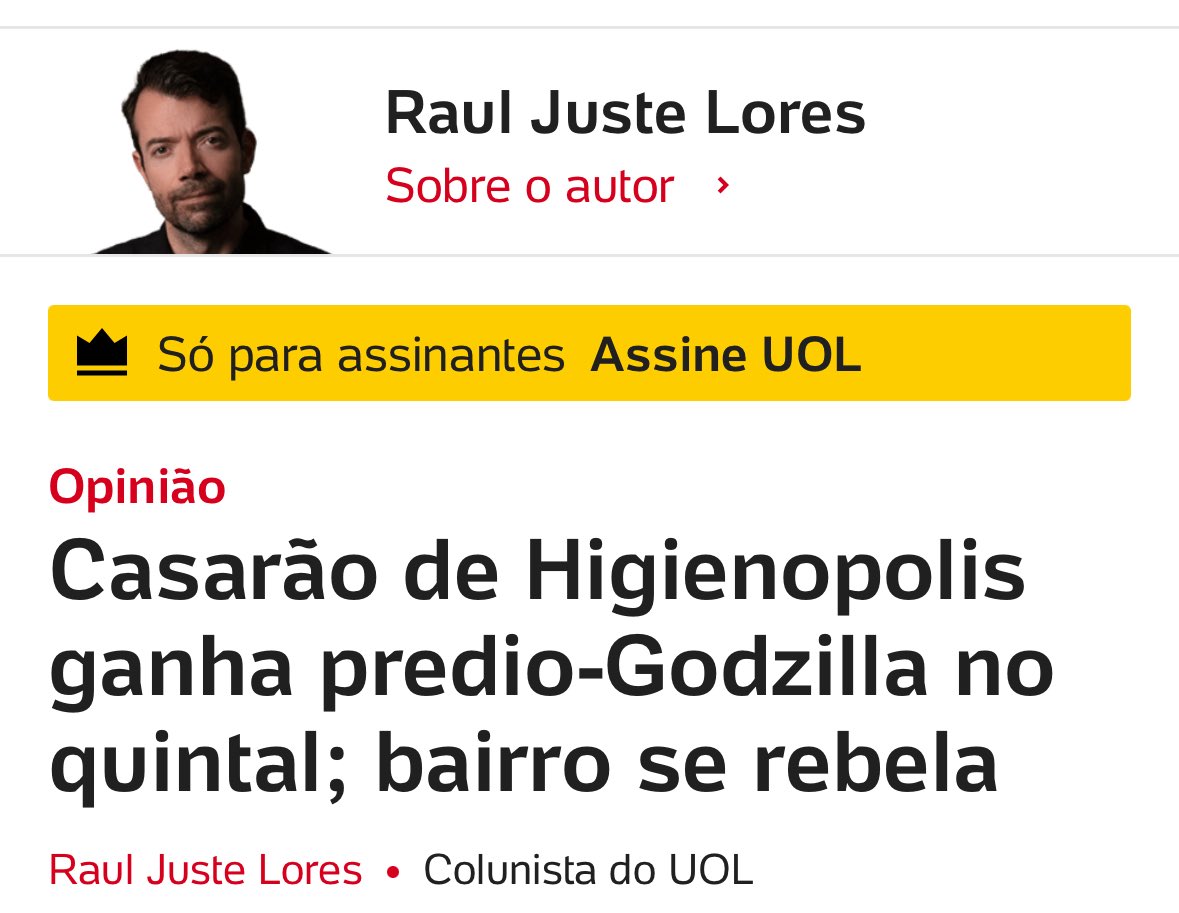 rauljustelores's tweet image. Aprendam com Higienópolis!
Pinheiros, Moema, Vila Mariana, Mooca, Santana… nem que seja indenizando. Mas precisa ter critérios:
noticias.uol.com.br/colunas/raul-j…