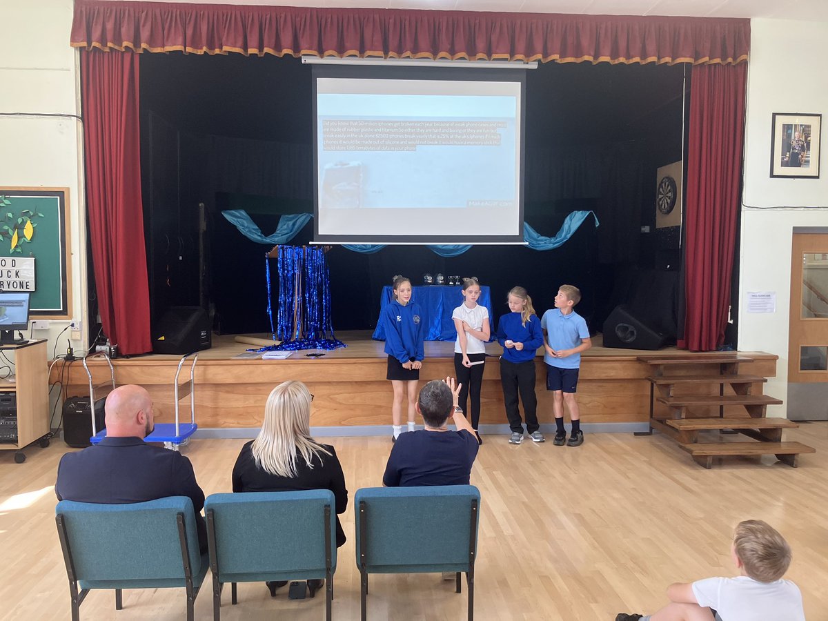 RockinghamJI's tweet image. What a fabulous Dragons Den event we held on Friday with our Year 6s. A huge thank you to Mr Pinder and Fearless Imagineers for inspiring and motivating our children to engage in a career in STEM education and entrepreneurship. We can’t wait to see the final 3D prints in action.
