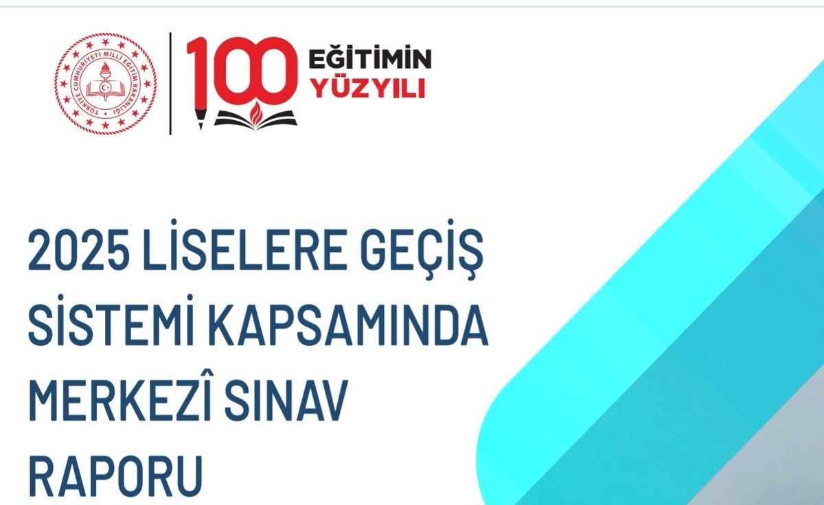 İstanbul Ölçme Değ. Merkezi (@istanbulodm) on Twitter photo 🔊🔊
2025 LİSELERE GEÇİŞ
SİSTEMİ KAPSAMINDA
MERKEZÎ SINAV RAPORU YAYIMLANDI
Rapora ulaşmak için⤵️
meb.ai/UMCunmx
<a href="/mebodsgm/">Ölçme, Değ. ve Sınav Hizmetleri Genel Müdürlüğü</a>
<a href="/Ziynuleb/">Kemal bülbül</a>
<a href="/MucahitYentur/">Murat Mücahit Yentür</a> 🔊🔊
2025 LİSELERE GEÇİŞ
SİSTEMİ KAPSAMINDA
MERKEZÎ SINAV RAPORU YAYIMLANDI
Rapora ulaşmak için⤵️
meb.ai/UMCunmx
<a href="/mebodsgm/">Ölçme, Değ. ve Sınav Hizmetleri Genel Müdürlüğü</a>
<a href="/Ziynuleb/">Kemal bülbül</a>
<a href="/MucahitYentur/">Murat Mücahit Yentür</a>