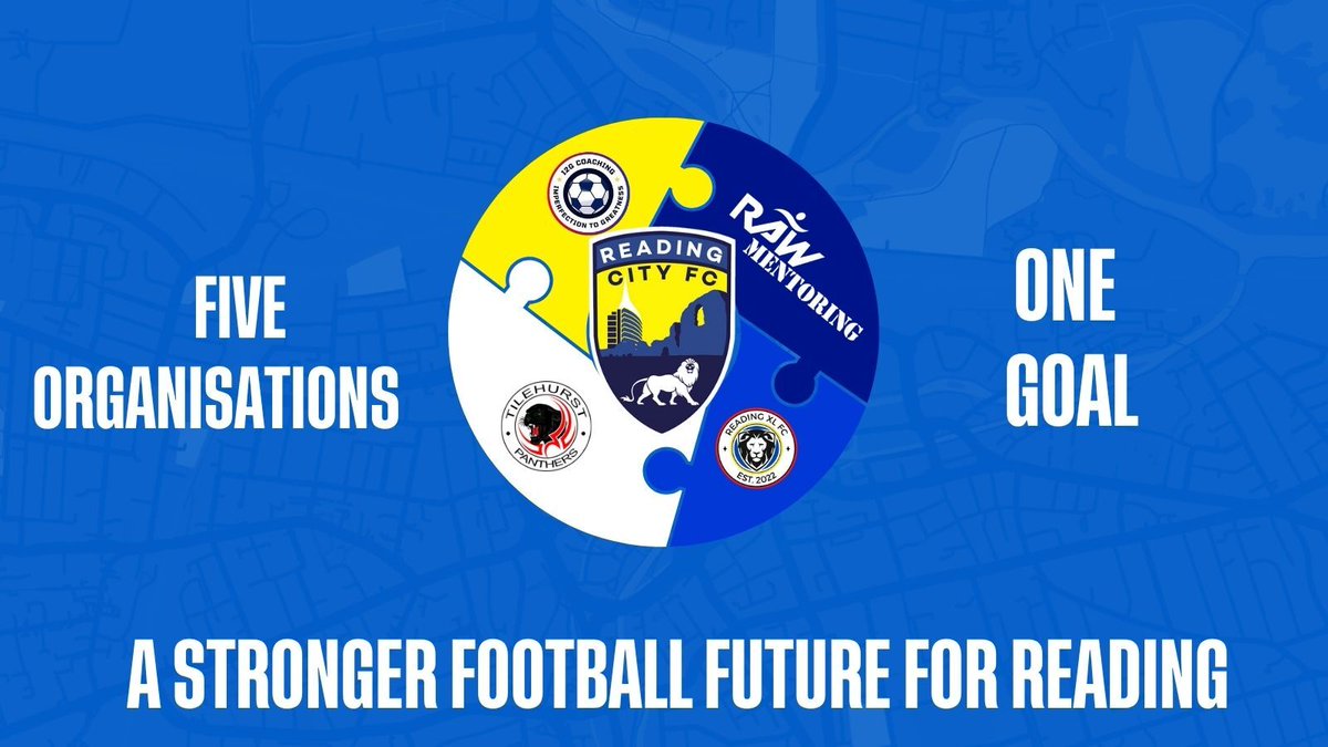 ReadingCityFC's tweet image. 🤝 𝗦𝘁𝗿𝗼𝗻𝗴𝗲𝗿 𝗧𝗼𝗴𝗲𝘁𝗵𝗲𝗿 𝗳𝗼𝗿 𝗥𝗲𝗮𝗱𝗶𝗻𝗴’𝘀 𝗙𝗼𝗼𝘁𝗯𝗮𝗹𝗹𝗶𝗻𝗴 𝗙𝘂𝘁𝘂𝗿𝗲 💪⚽
We're proud to be working alongside @TP_GirlsFC, @ReadingXLFC, I2G Coaching, and @RawMentoring.
Uniting to create real pathways, real impact and real opportunities across our…