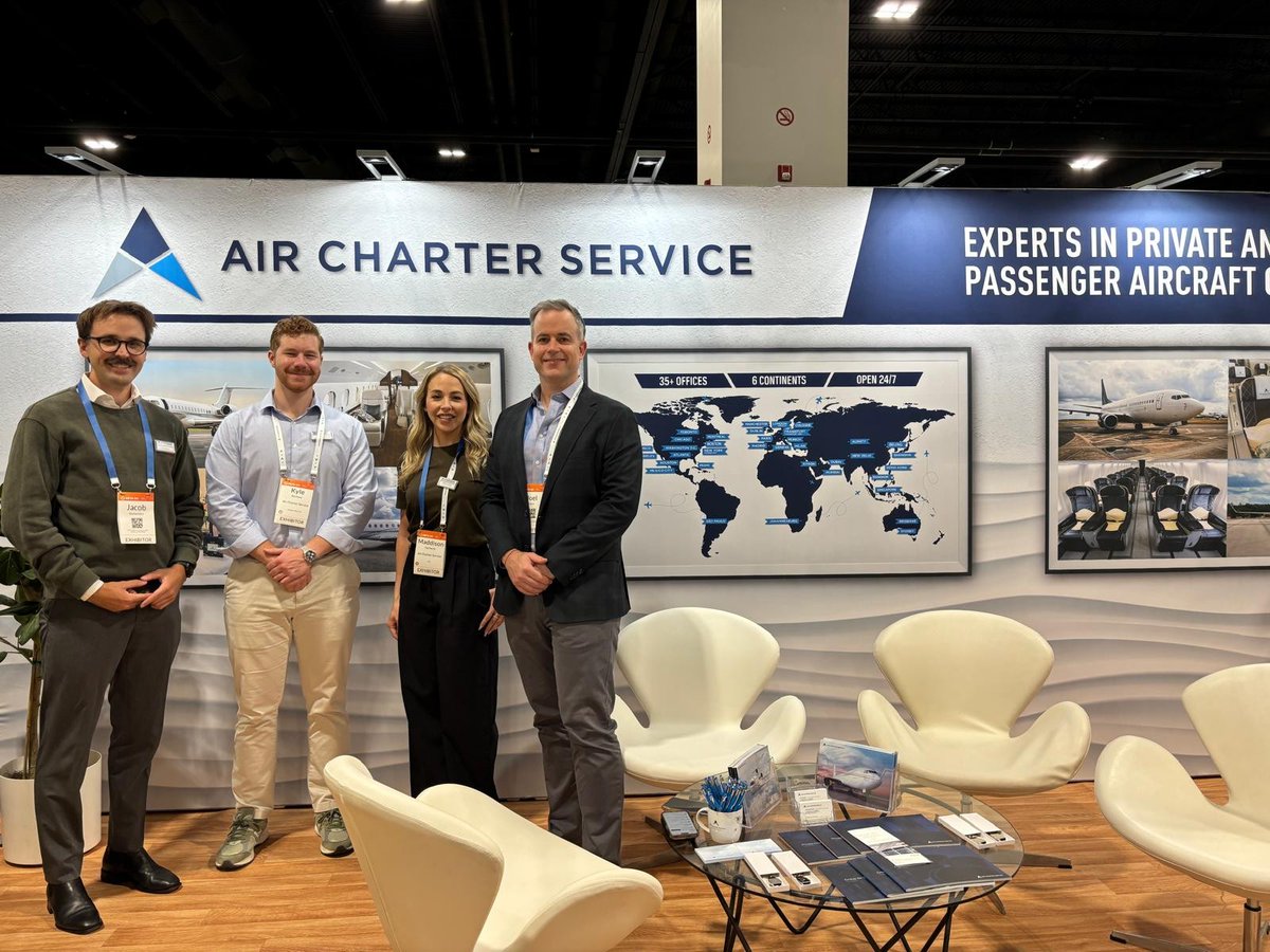 It’s day one of GBTA and our team are looking forward to meeting you at the convention. We’ll have coffee at the ready, so head over to Stand 2940 to have a drink and chat with the team about all your aircraft charter requirements. We look forward to seeing you!