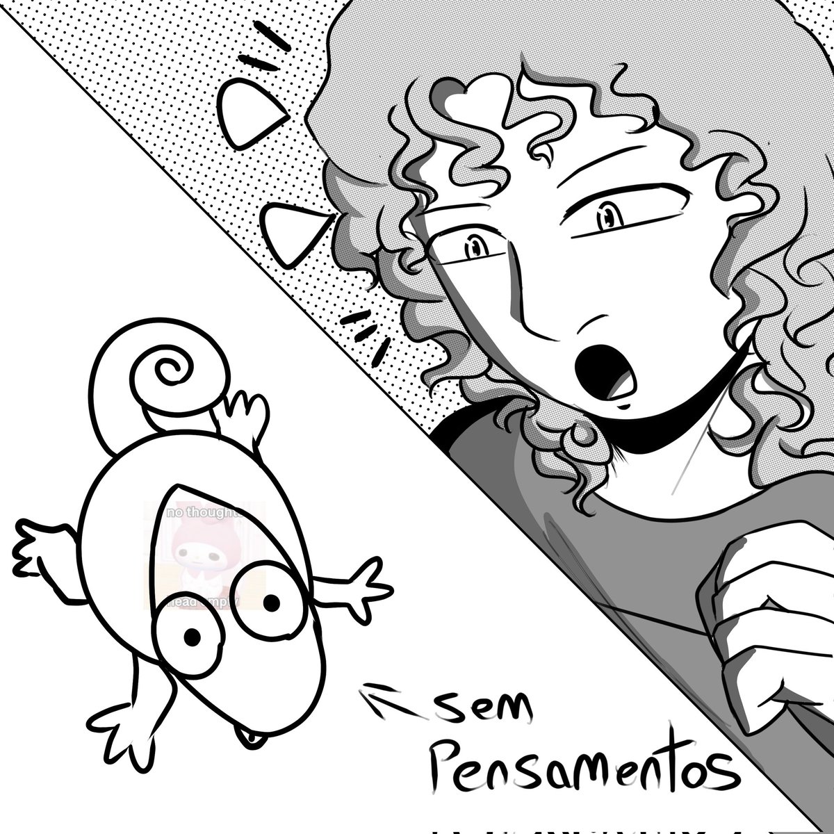 Cravo e o melhor amigo dele que claramente tem muitos ideias e esta sempre ajudando 

(O outro desenho eu fiz durante o episodio recente &lt;3)
#clubedomedo #alemdanevoa #ClubedoMedoRPG
