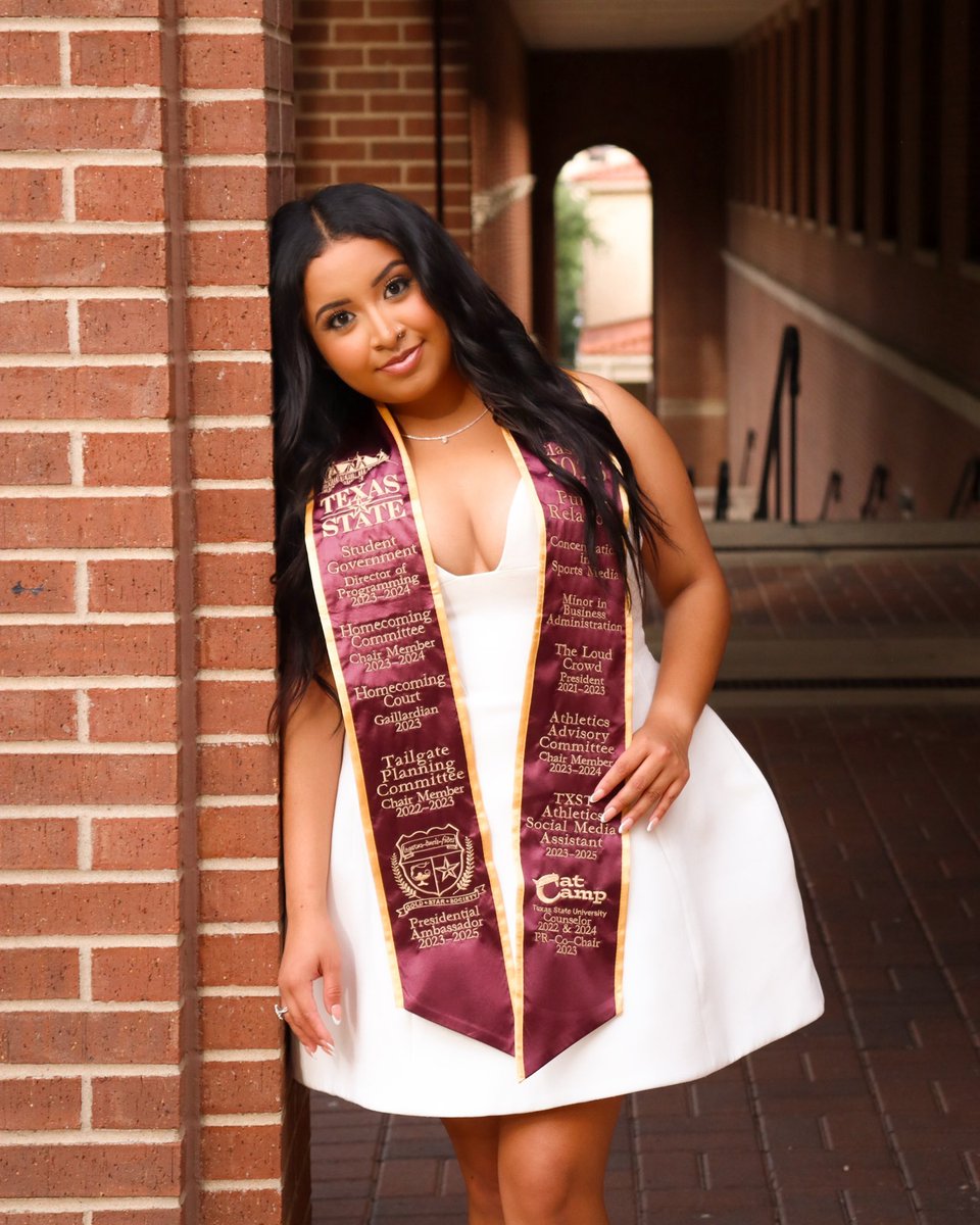 lexxxcx's tweet image. Thank you, TXST—for everything. This place gave me more than a degree. I found my true self, held leadership roles, made lifelong friends, and created memories I’ll never forget. I’m forever grateful for every moment. Once a Bobcat, always a Bobcat. ❤️ #txst25