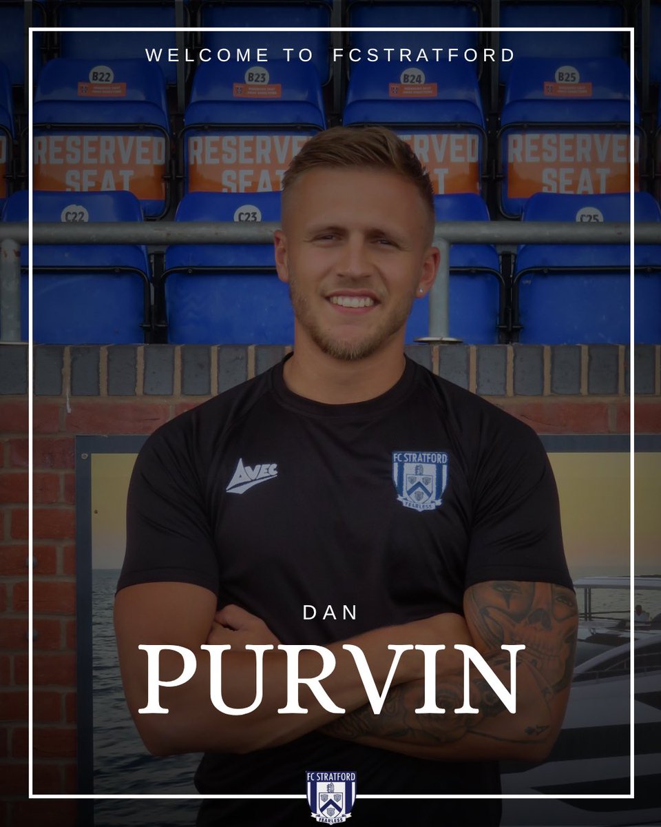 FcStratford's tweet image. γ πππ πππππππ γDAN PURVIN. We are pleased to confirmed that Dan has signed for the 25/26 season.
The powerful defender with a wand of a left foot has also shown great levels of versatility throughout pre season. Dan also boats an incredibly impressive football CVβ¦